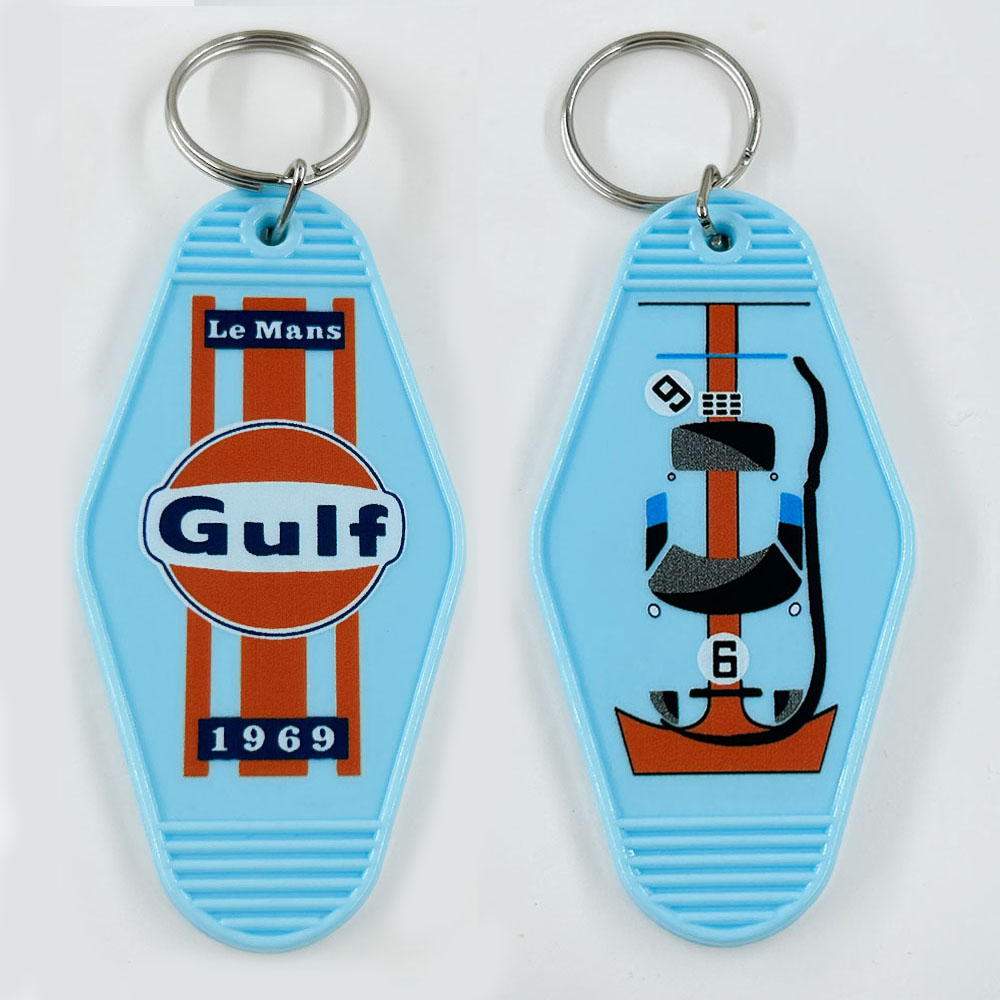 Gulf GT40 Livery Keychain Icon - đánh giá và giá Streetwear Brand Accessories
