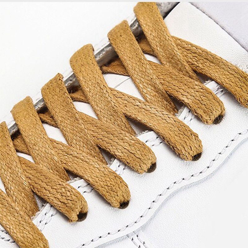 Thời Trang Sáp Dây Giày Phẳng  - đánh giá và giá Travis Scott Lace