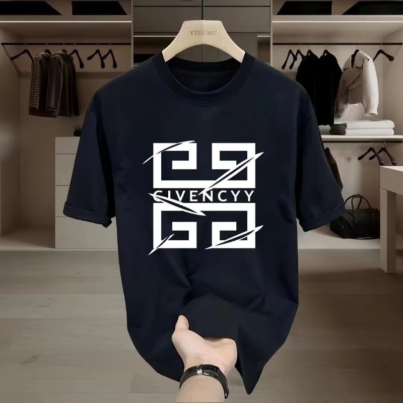 2026Men's GIVENCY Brand Logo P - đánh giá và giá Streetwear Brand Top